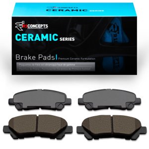 Toyota Highlander Hybrid Brake Pads - Rear - R1 Concepts - Ceramic - `08-`13 Toyota Highlander Hybrid Brake Pads - Rear - R1 Concepts - Ceramic - `08-`13